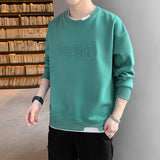 Sweatshirt Men Korean Style Trend Round Neck Fashion freeshipping - Voguevally Global