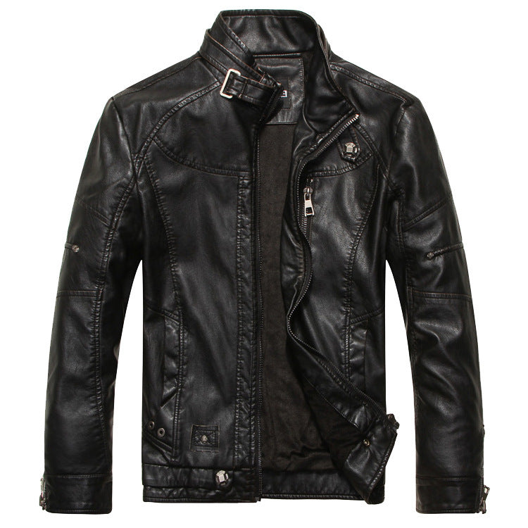 Leather jacket freeshipping - Voguevally Global