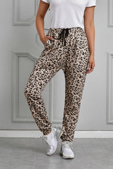 Leopard Print Casual Skinny Pants freeshipping - Voguevally Global