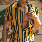 Soft Shirts For Men Shirt Mens Summer Streetwear Casual
