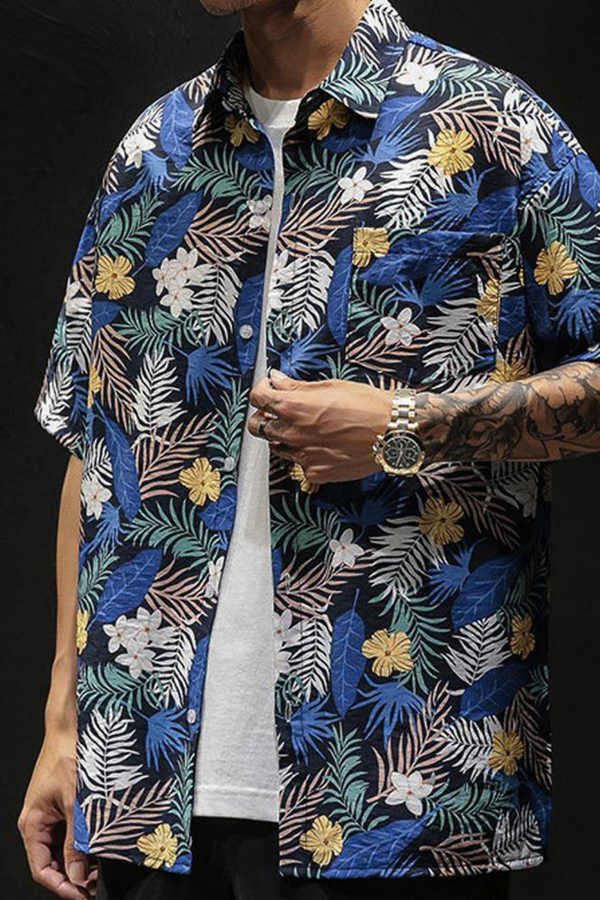 Men's Summer Hawaiian Shirt