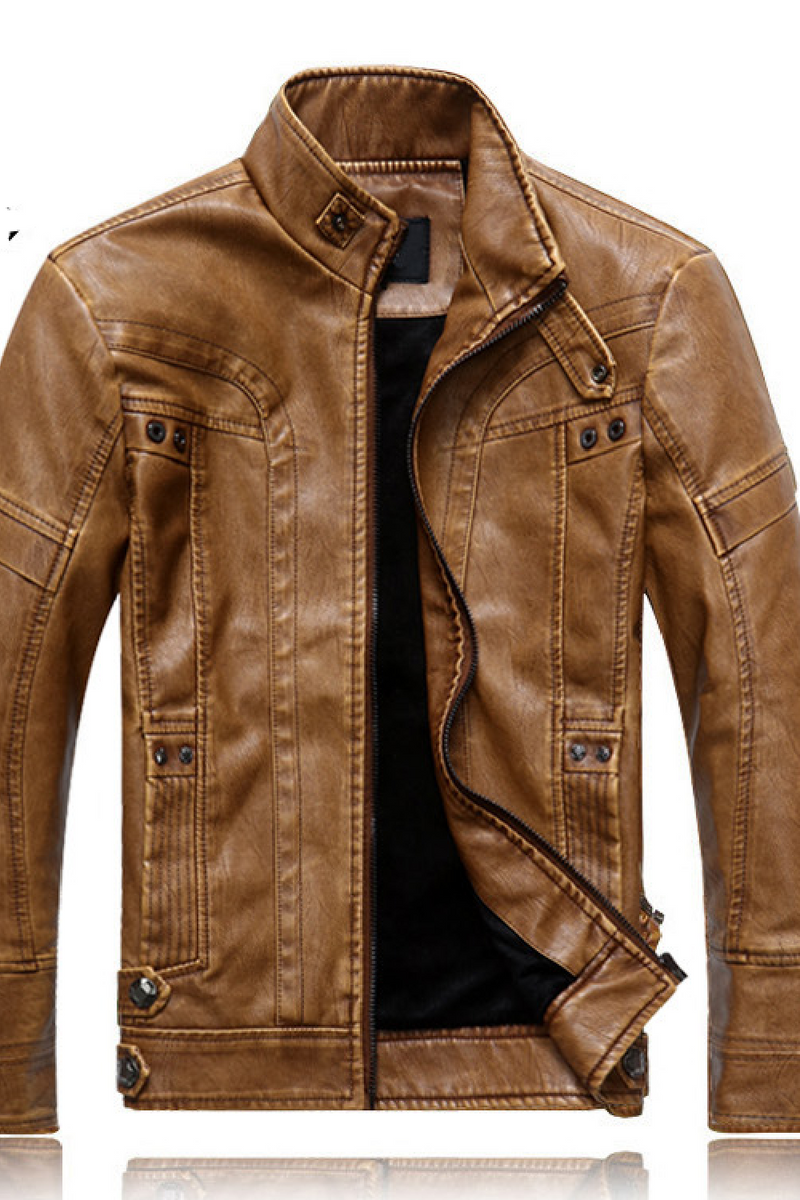 Motor Ride  Leather Jacket
