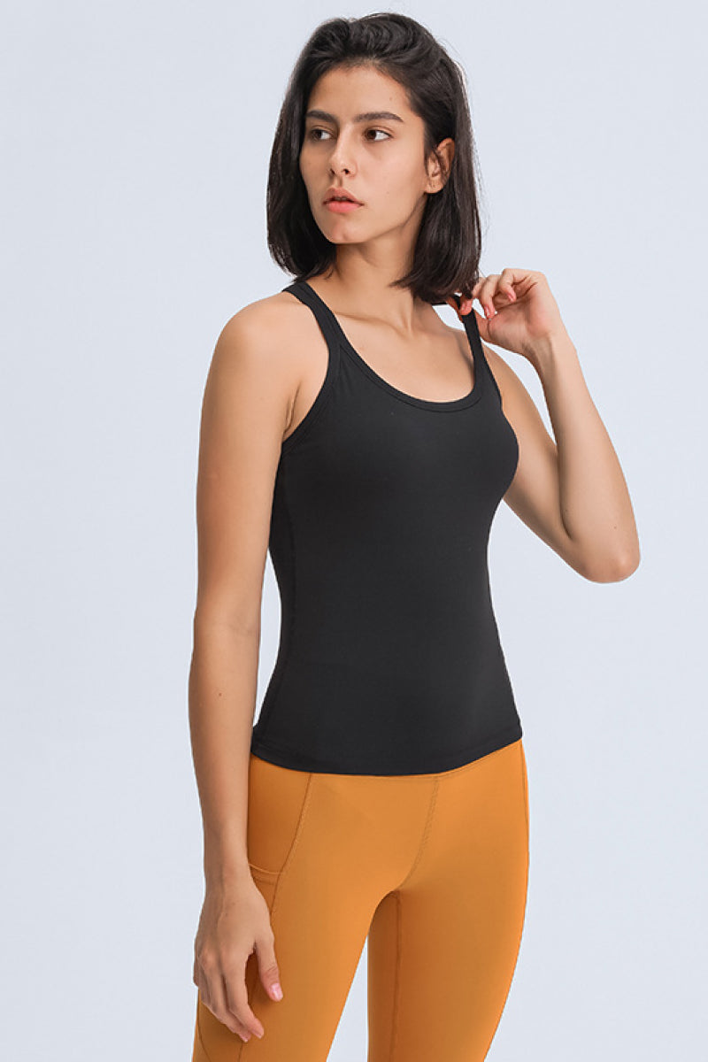 Racer Back Active Tank freeshipping - Voguevally Global